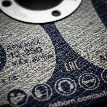 Preview: Dronco Osborn 125x1 mm Trennscheibe AS 60 V INOX-BF 10 Trennscheiben